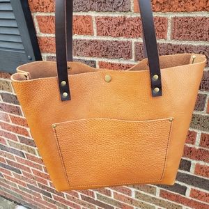 New Portland Leather Goods Large Classic Tote